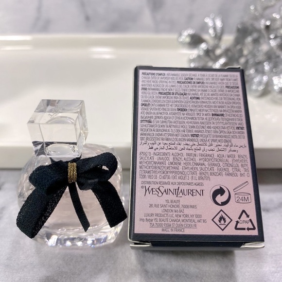 Yves Saint Laurent Mon Paris EDP Fruity Floral Red Musk-Mini7.5ml,0.25oz-BOX-NEW - Picture 8 of 15